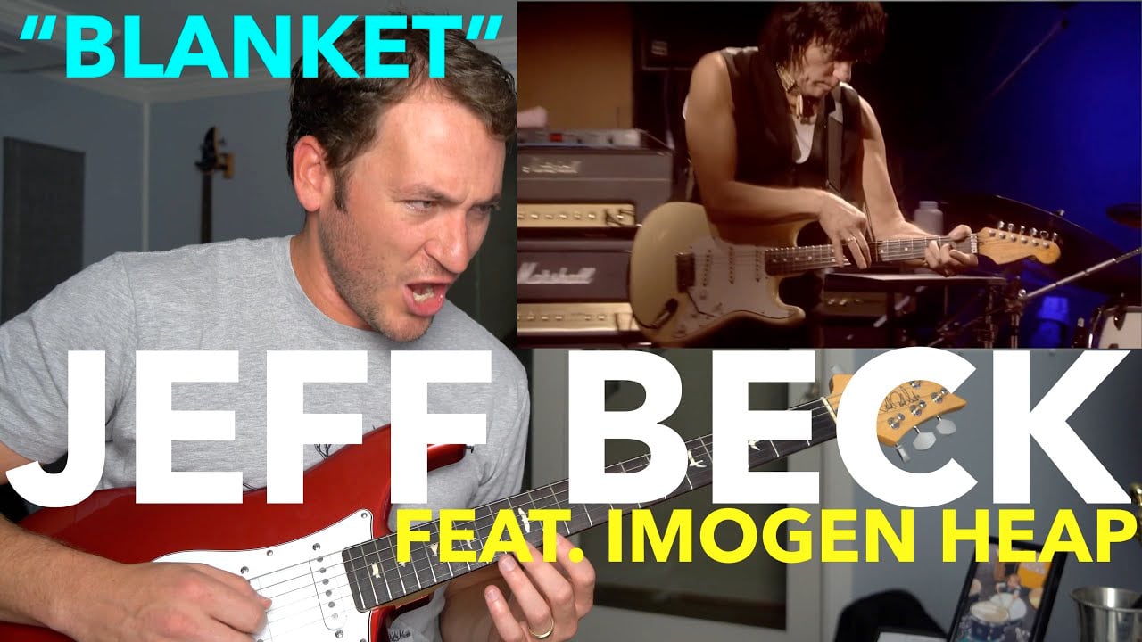 REACTS Jeff Beck & Imogen Heap Blanket LIVE Guitar Gate