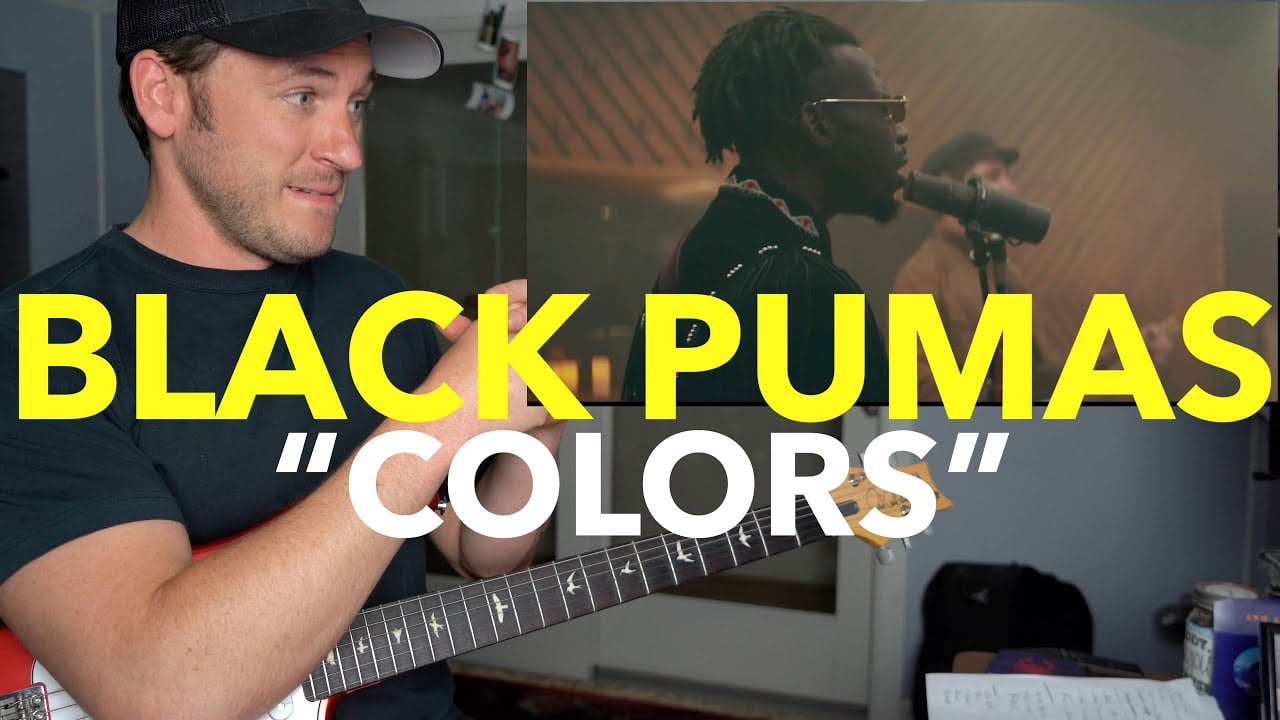 REACTS BLACK PUMAS "COLORS" Guitargate