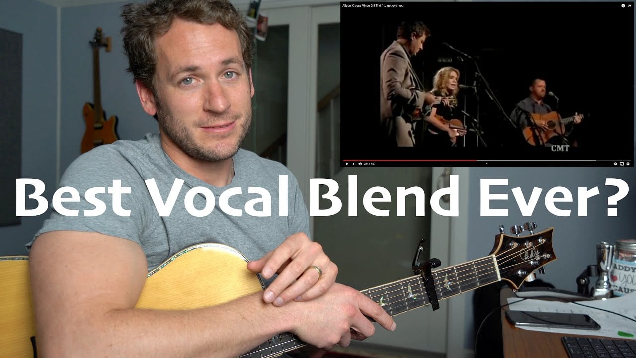 Alison Krauss Vince Gill Tryin' To Get Over You Lyrics REACTS: Vince Gill & Alison Krauss "Tryin' To Get Over You" | Guitar Gate